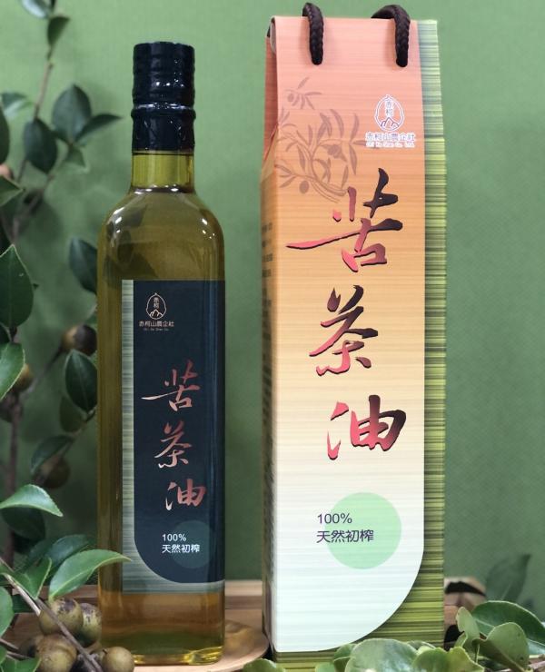 100% 熱壓初榨苦茶油 